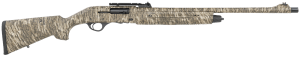 Escort HEPS1224TRBL PS Turkey Full Size 12 Gauge Semi-Auto 3" 4+1 24" Mossy Oak Bottomland Steel Barrel Grooved Aluminum Receiver Adjustable Mossy Oak Bottomland Synthetic Stock Right Hand