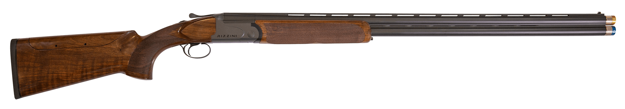 Rizzini USA 26011232AC BR110 Sporter 12 Gauge 2rd 3" 32" Chrome Lined Vent Rib Steel Barrel & Frame Matte Gray Cerakote Turkish Walnut Stock Includes 5 Nickel Coated Extended Choke Tubes & ABS Case