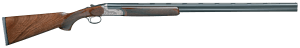 Rizzini USA 110241028 BR110 Light Luxe 410 Gauge O/U 2rd 2.75" 28" Chrome Lined Vent Rib Barrel Gray Anodized Light Alloy Frame Motif Scroll Engraving Turkish Walnut Pistol Grip Stock & Rounded Forend Includes 5 Nickel Coated Flush Choke Tubes