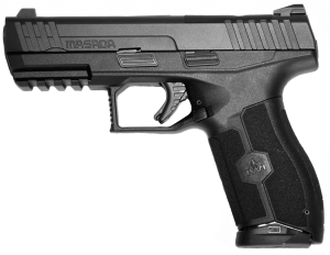 IWI US M9ORP17FD MASADA Full Size Frame 9mm Luger 17+1 4.10" Black Button Rifled Steel Barrel Black Optic Ready/Serrated Steel Slide Flat Dark Earth Polymer Frame w/Picatinny Rail FDE w/Interchangeable Backstrap Grip Trigger Safety Ambidextrous