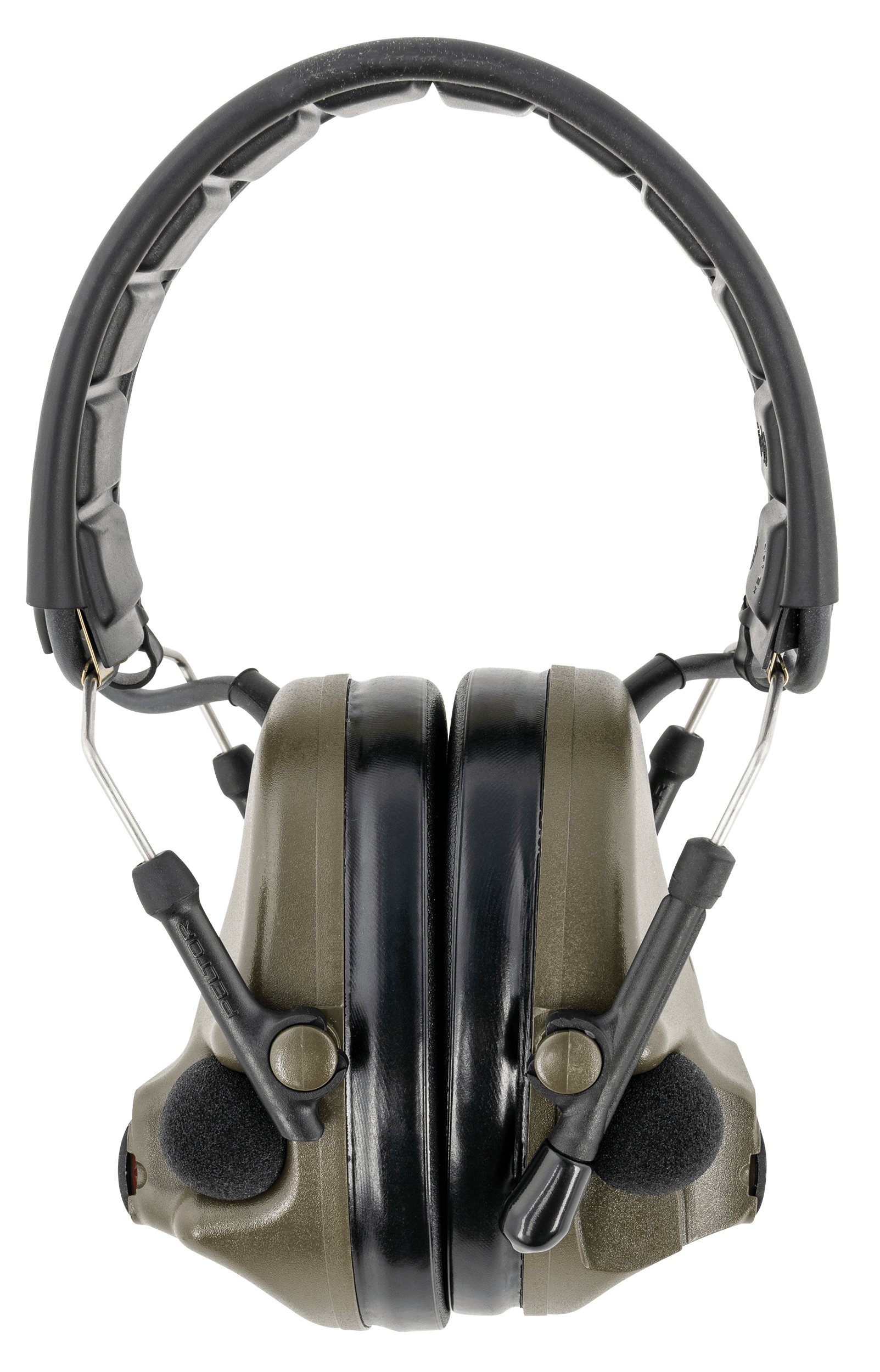 Peltor MT20H682FB09GN ComTac V Hearing Defender Headset 23 dB Over the Head OD Green/Black Adult 1 Pair