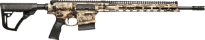 Daniel Defense 0215809282047 DD5 V4 Hunter 6.5 Creedmoor 18" 5+1 Kryptek Highlander Black 6 Position w/SoftTouch Overmolding Stock Black Polymer Grip Right Hand