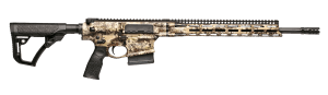Daniel Defense 0215800300047 DD5 V4 Hunter 260 Rem 18" 5+1 Kryptek Highlander Black 6 Position w/SoftTouch Overmolding Stock Black Polymer Grip Right Hand