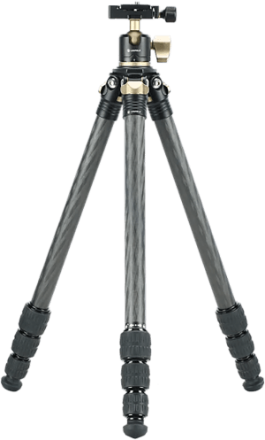 Leupold 180380 Alpine Tripod Kit 5-58" High Black Carbon Fiber