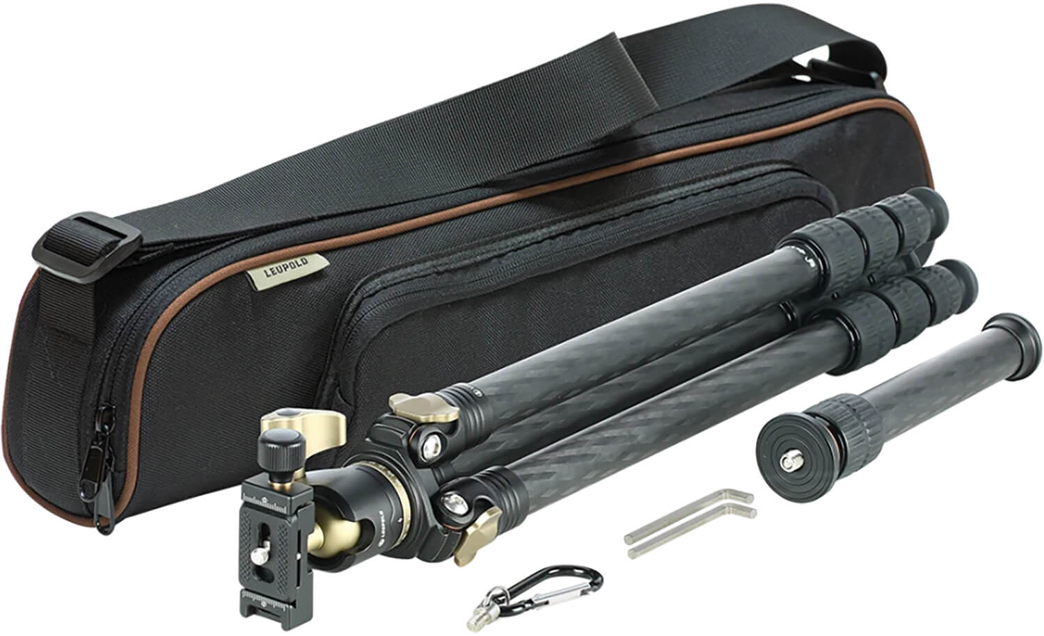 Leupold 180380 Alpine Tripod Kit 5-58" High Black Carbon Fiber - Image 3