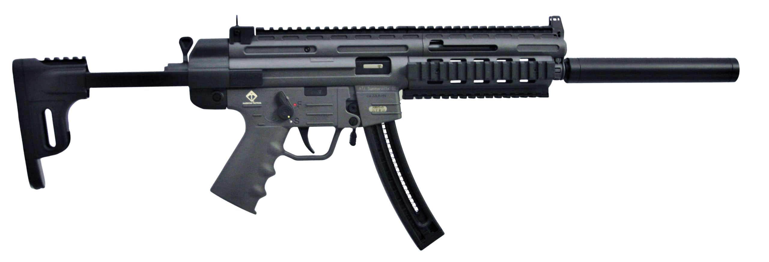 GSG GSGGERGGSG1622S GSG-16 Carbine Full Size 22 LR 22rd 16.25" Black Smoke Polymer Receiver Black Collapsible w/Storage Compartment Stock Right Hand