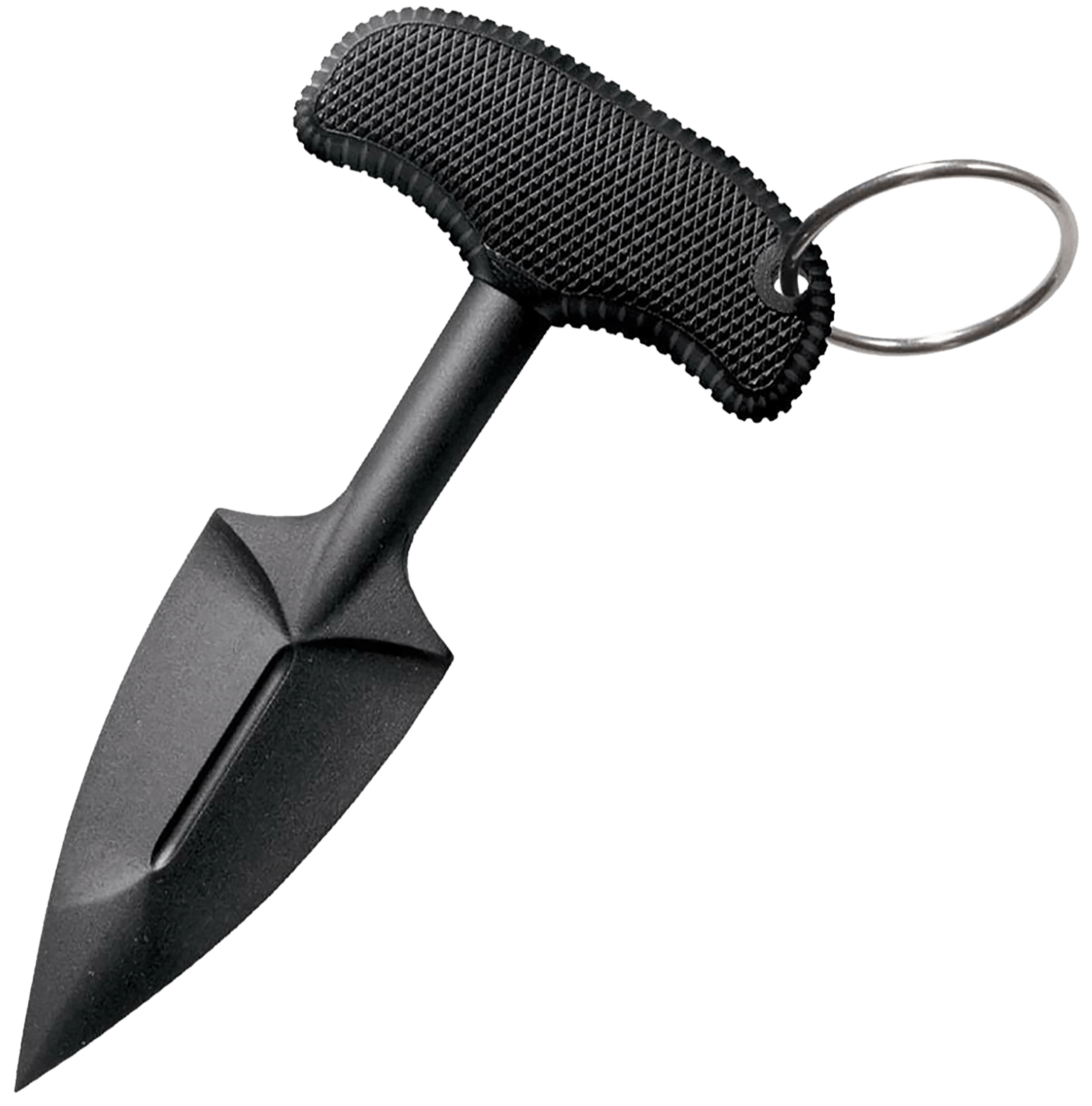 Cold Steel 92FPB FGX Push Blade II 2.25" Fixed Plain Black Griv-Ex Blade/Black Kray-Ex Handle