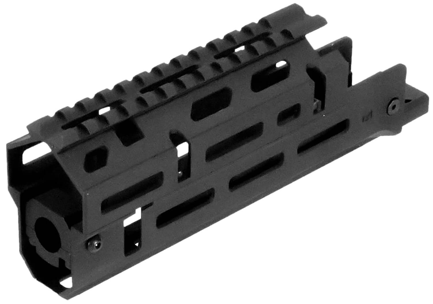 Aim Sports MMAK02 Russian Handguard Short & Drop-in M-LOK 2-Piece Style Made of 6061-T6 Aluminum with Black Anodized Finish for AK-47 - Image 2