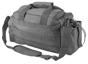 NcStar CVSRB2985U VISM Small Range Bag Side Pockets PALs Webbing Carry Handles/Adjustable Shoulder Strap 12"L x 5"W x 7"H Interior Dimensions Urban Gray