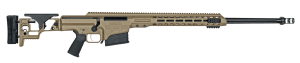 Barrett 18488 MRAD 300 Win Mag 10+1 24" Fluted Barrel Flat Dark Earth Cerakote Aluminum Receiver Flat Dark Earth Synthetic Folding Stock w/Adjustable LOP Adjustable Match Grade Trigger Ambidextrous Safety & Magazine Release