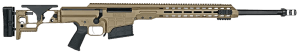 Barrett 18491 MRAD 308 Win 10+1 24" Fluted Barrel Flat Dark Earth Cerakote Aluminum Receiver Flat Dark Earth Folding Stock w/Adjustable LOP Adjustable Match Grade Trigger Ambidextrous Safety & Magazine Release Optics Ready