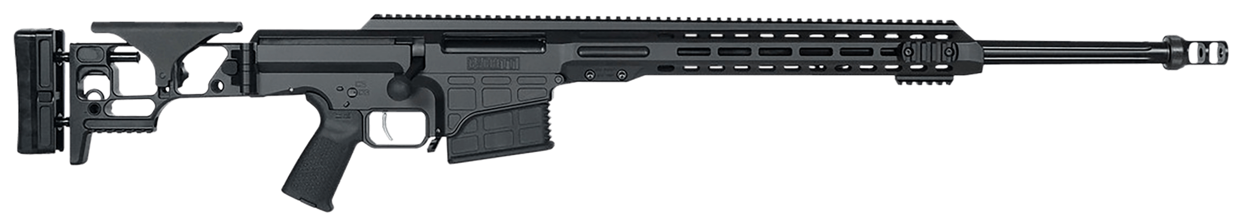 Barrett 18493 MRAD 308 Win 10+1 17" Fluted Barrel Black Cerakote Aluminum Receiver Synthetic Folding Stock w/Adjustable LOP Adjustable Match Grade Trigger Ambidextrous Safety & Magazine Release Optics Ready
