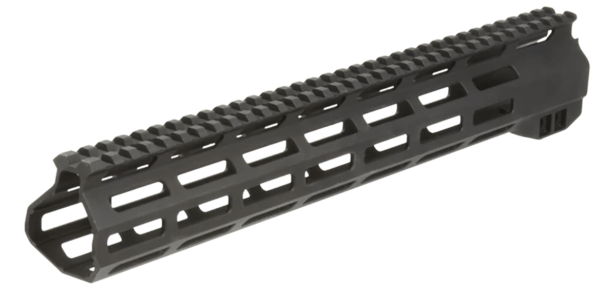 Aim Sports USAS002 Wraith Handguard 13.50" M-LOK Style with Black Anodized Finish for AR-15 M4