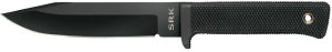 Cold Steel CS49LCK SRK 6" Fixed Clip Point Plain Black Tuff-Ex Finish SK-5 Steel Blade/Black Kray-Ex Handle Includes Sheath