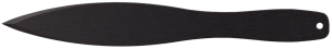 Cold Steel CS80STK12Z Sure Flight Sport 7.25" Fixed Spear Point Plain Black 1055 Carbon Steel Blade 4.75" Black Polypropylene Handle