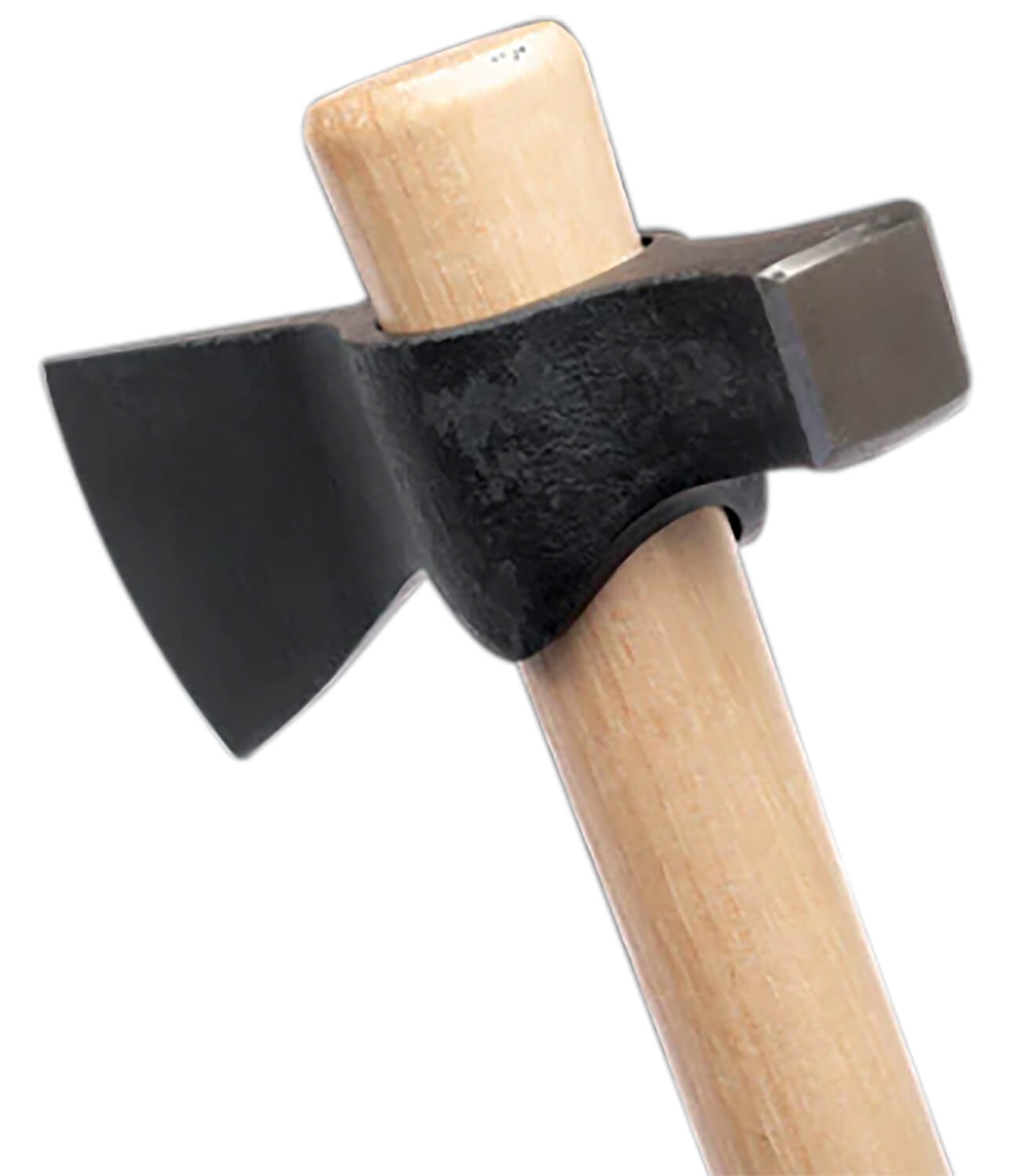 Cold Steel CS90TH Trail Hawk 2.25" Blade 1055 Carbon Steel Blade American Hickory Handle 22" Long Tomahawk w/Hammer - Image 2
