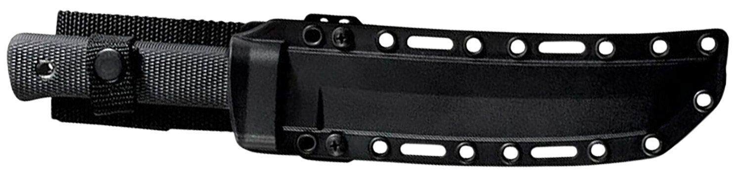 Cold Steel CS49LRT Recon 7" Fixed Tanto Plain Black Tuff-Ex Finish SK-5 Steel Blade/Black Kray-Ex Handle Includes Sheath - Image 2