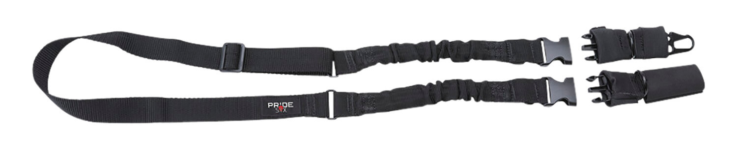 Tac Six 8911 Citadel Single & Double Point Sling Black Webbing with Snap Hook Attachment 50" Long for MSRs - Image 4