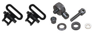 Allen 14430 Swivel Set  Black 1" Shotgun Metal