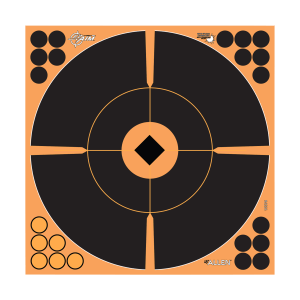 EZ-Aim 15376 Splash Reactive Bullseye/Crosshair Reticle Adhesive 12 Pack