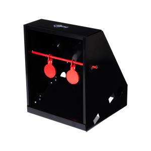 EZ-Aim 15429 Air Gun Pellet Shooting Target & Trap Red Steel Circle