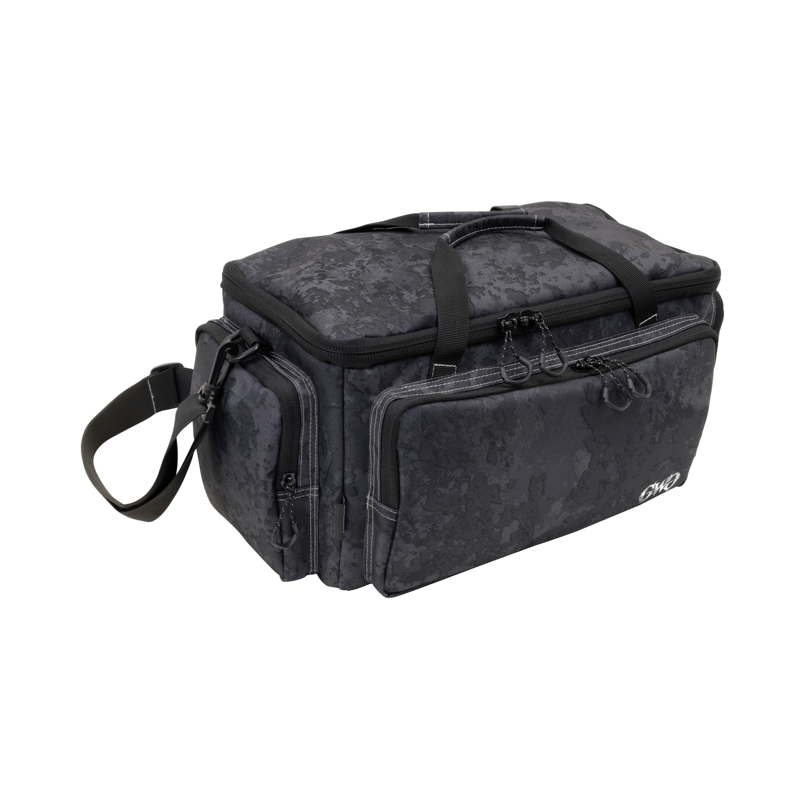 Girls With Guns 70639 Midnight Range Bag Shade Blackout Camo Zippered Pockets & Adjustable/Removeable Shoulder Strap