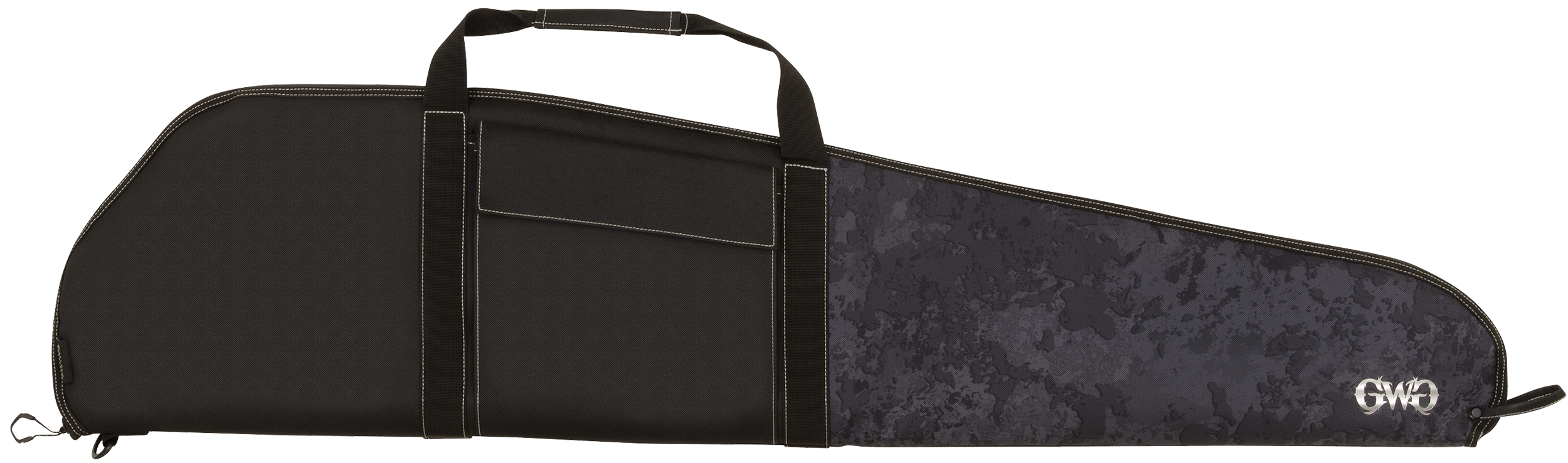 Girls With Guns 90746 Midnight Rifle Case 46" Black with Shade Blackout Camo for Scoped or Non Scoped Rifles