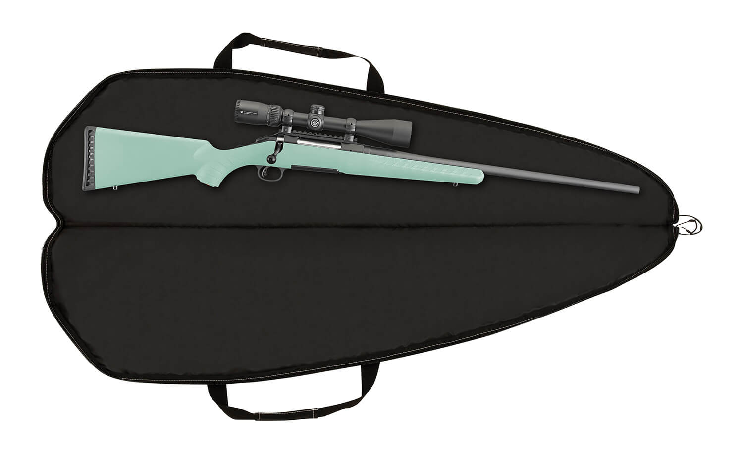 Girls With Guns 90746 Midnight Rifle Case 46" Black with Shade Blackout Camo for Scoped or Non Scoped Rifles - Image 3