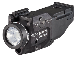 Streamlight 69446 TLR RM 1 Laser Rail Mounted Tactical Lighting System  Black Anodized 500 Lumens  White LED/Red Laser