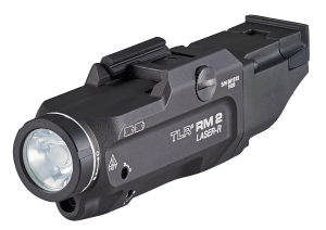 Streamlight 69448 TLR RM 2 Laser Rail Mounted Tactical Lighting System  Black 1 000 Lumens White LED/Red Laser