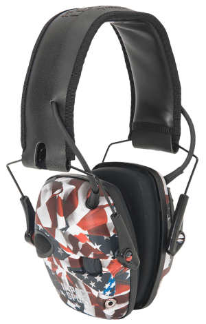 Howard Leight R02530 Impact Sport Electronic Muff 22 dB Over the Head Classic One Nation Adult 1 Pair