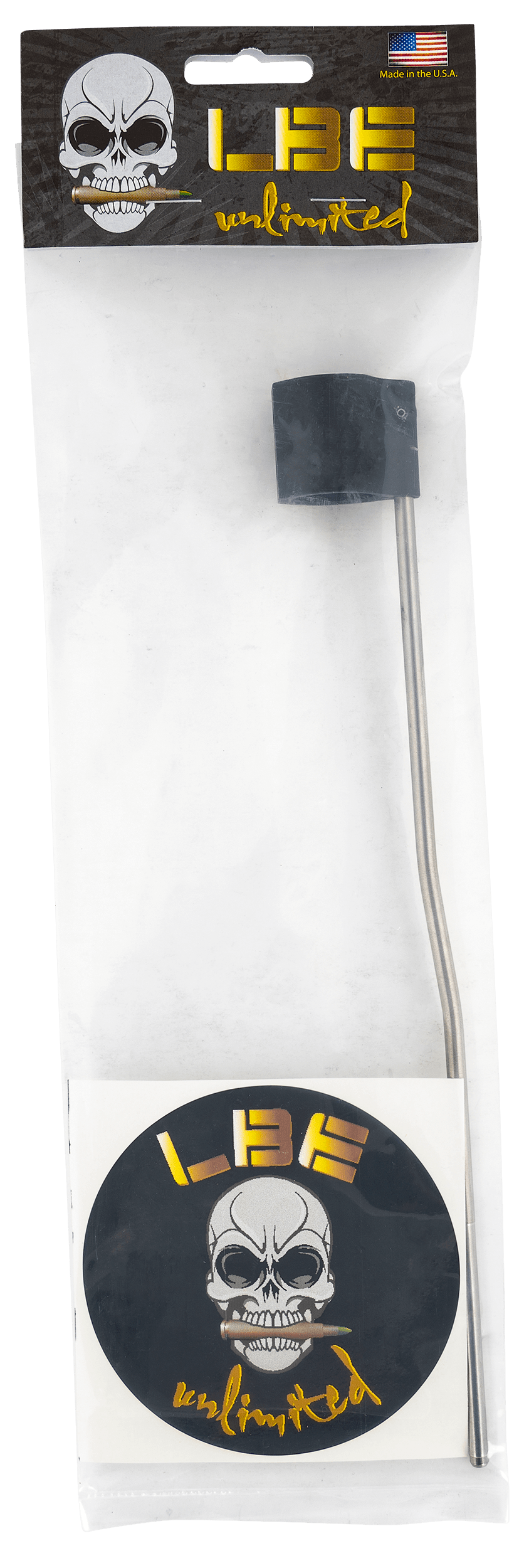 LBE Unlimited ARLGBC Low Profile Gas Block .750" Carbine Length Gas Tube Black Nitride Steel