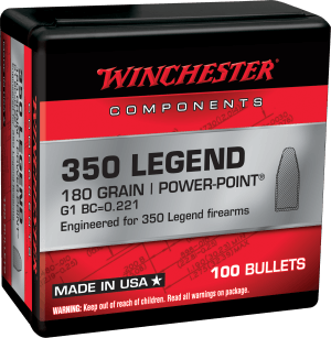 Winchester Ammo WB350P180X Centerfire Rifle 350 Legend 180 gr Power Point 100rd Box