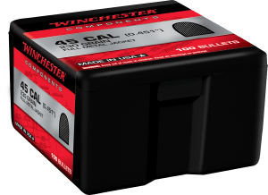 Winchester Ammo WB45MC230X Centerfire Handgun Reloading 45 Cal .451 230 gr Full Metal Jacket 100rd Box