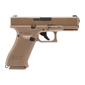 Umarex Glock Air Guns 2255212 G19X BB Gun Pistol CO2 177 BB 18+1 Coyote Polymer Grips