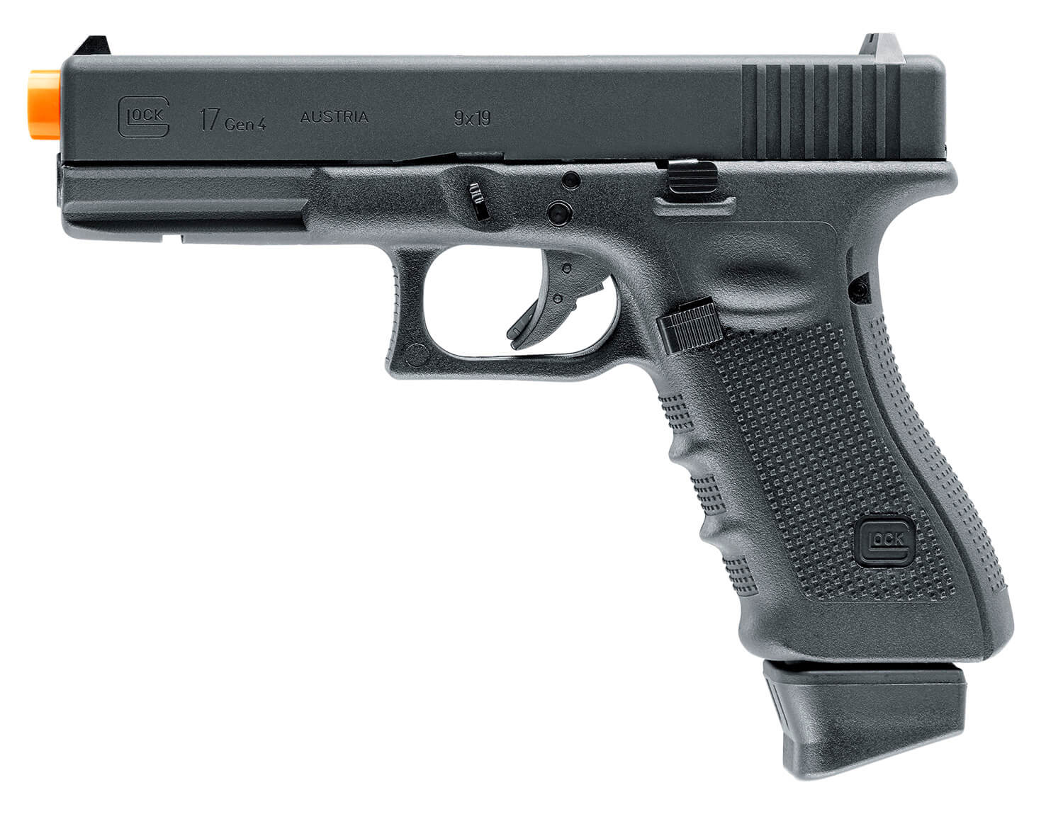 Umarex Glock Air Guns 2276318 G17 Gen4 Airsoft Pistol CO2 6mm 23+1 Black Polymer Frame & Grips Compatible With Most Glock 17 Holsters Accessories & Gear - Image 2
