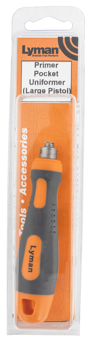 Lyman 7810219 Large Pistol Primer Pocket Uniformer Multi-Caliber
