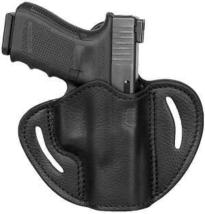 1791 Gunleather UCBH21NSBR Ultra Custom OWB Size 2.1 Night Sky Black Leather Belt Slide Compatible w/Glock 17/S&W M&P Shield/Springfield XD Right Hand