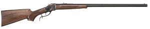Taylors & Company 210156 1885 High Wall 38-55 Win 1rd 30" Blued Barrel Color Case Hardened Steel Receiver Walnut/ Fixed Pistol Grip Stock Right Hand