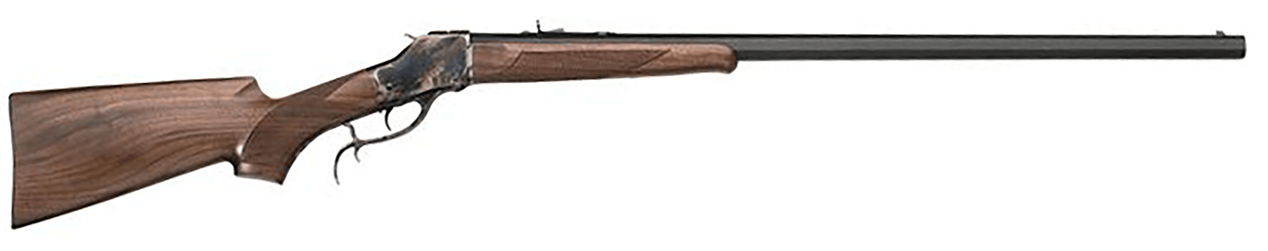 Taylors & Company 210156 1885 High Wall 38-55 Win 1rd 30" Blued Barrel Color Case Hardened Steel Receiver Walnut/ Fixed Pistol Grip Stock Right Hand