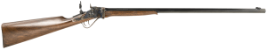Taylors & Company 220069 Half-Pint Sharps 44-40 Win Caliber with 1rd Capacity 26" Blued Barrel Color Case Hardened Metal Finish & Walnut Stock Right Hand (Full Size)