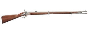 Taylors & Company 210035 1854 Lorenz Infantry II Pedersoli 54 Cal Percussion 37" White Steel Round Barrel & Receiver Fixed Walnut Stock Musket Cap Percussion Right Hand
