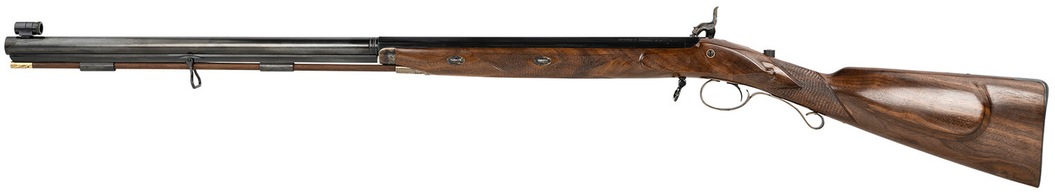 Taylors & Company 210096 Mortimer Whitworth 45 Cal Percussion Musket Cap 32.31" Round to Octagon Blued Barrel Color Case Hardened Rec Oiled Walnut Stock with Checkered Grip Adj. Creedmoor Rear/Tunnel Front Sight - Image 2