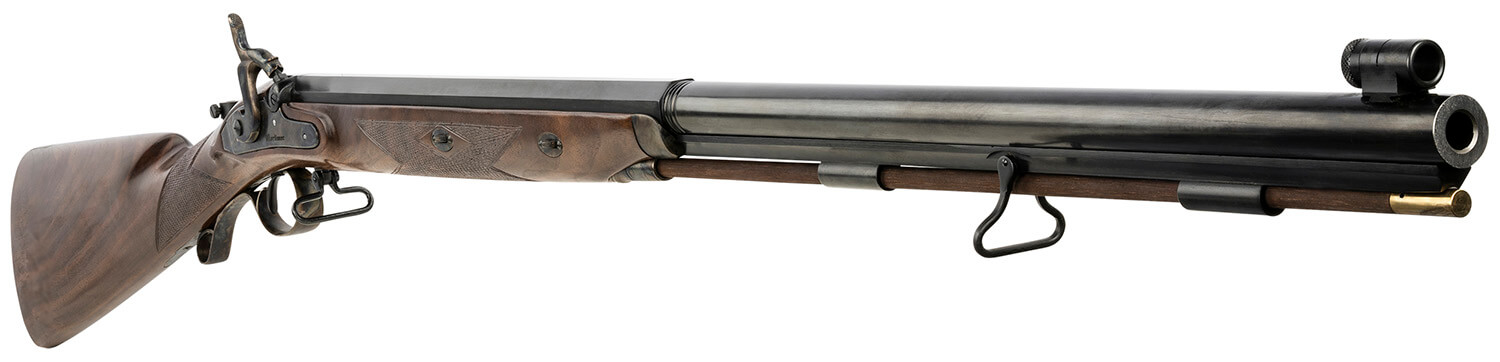 Taylors & Company 210096 Mortimer Whitworth 45 Cal Percussion Musket Cap 32.31" Round to Octagon Blued Barrel Color Case Hardened Rec Oiled Walnut Stock with Checkered Grip Adj. Creedmoor Rear/Tunnel Front Sight - Image 3