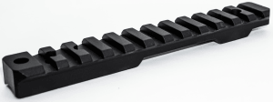 Talley P00252412 Browning T-Bolt Picatinny Rail Black Anodized 0 MOA