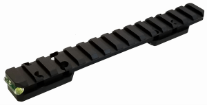 Talley PXM735ACI Browning X-Bolt 20 MOA Picatinny Rail with Anti-Cant Indicator Black Anodized Magnum Action