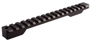 Talley PL0252153 CVA Cascade Picatinny Rail Black Anodized Long Action 0 MOA