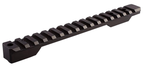 Talley PLM252153 CVA Cascade Picatinny Rail Black Anodized Long Action 20 MOA