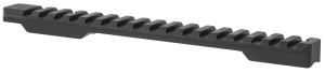 Talley PL0258725 Savage Picatinny Rail Black Anodized Long Action 0 MOA