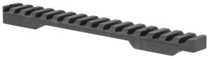 Talley PS0258725 Savage Picatinny Rail Black Anodized Short Action 0 MOA